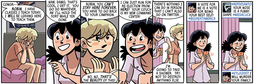 leslie probably should have specified not destroying the national discourse