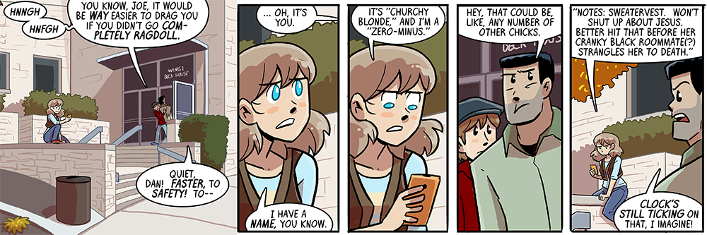 oh hey it's a strip featuring danny, joe, and joyce
