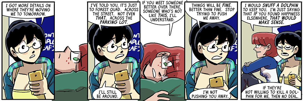 'snuff a dolphin' oh so that's what the kids are calling it these days