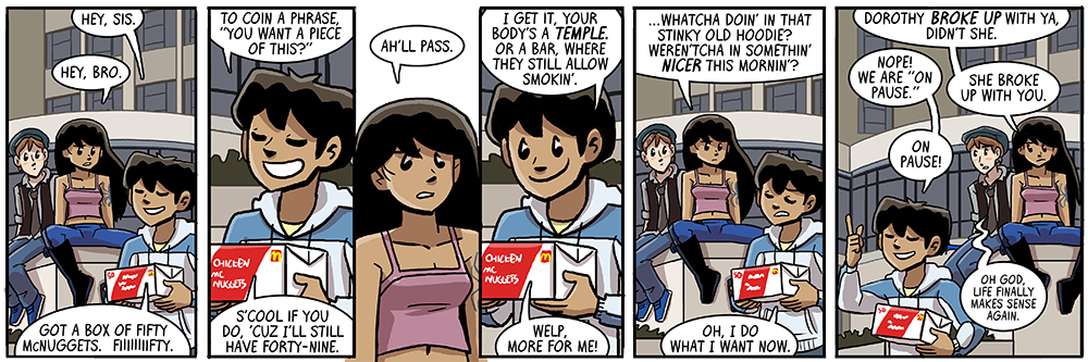 whatever, if dorothy broke up with walky it would have been on these steps, as is traditional