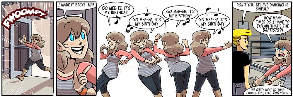 yes that's joyce doing the busdriver