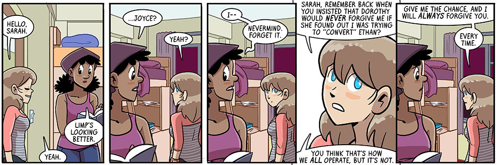 anyway joyce what i wanted to say is you missed pizza day