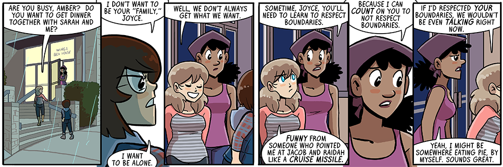 there's a little bit of that walkyverse joyce we remember