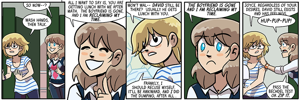 that first gender studies class lesson keeps rearing its head