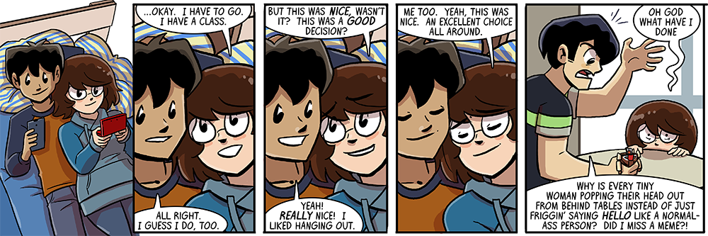 snuggle with integrity, no regrets