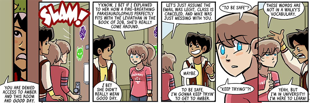 you CAN spell 'effort' without 'walky'