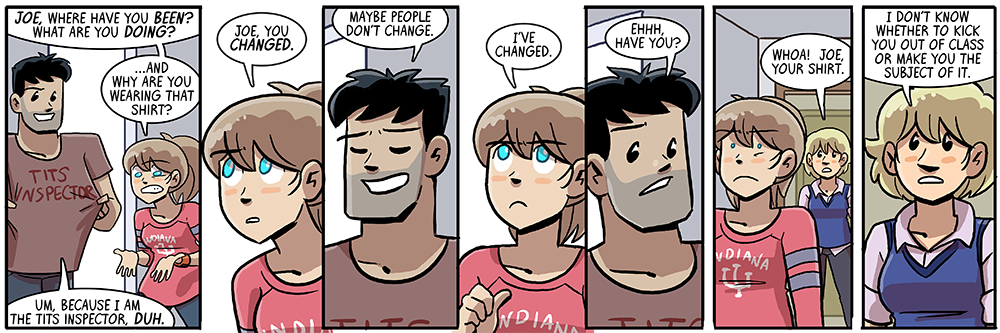 some people don't change, some people wake up and it's the same day all over again over and over