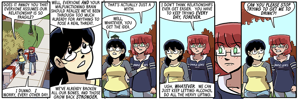 sure they haven't fought in like... five minutes, so let's do this