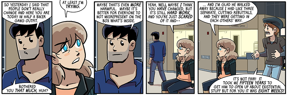 it's like he's not even there