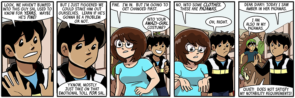 walky covertly deletes his search history full of variations of HOT LADIES IN PAJAMAS 