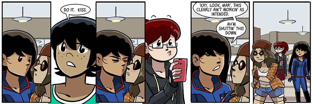 thought you were gonna get a smooch there dintcha 