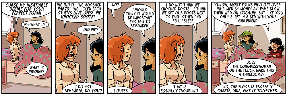 wild and crazy and out of control