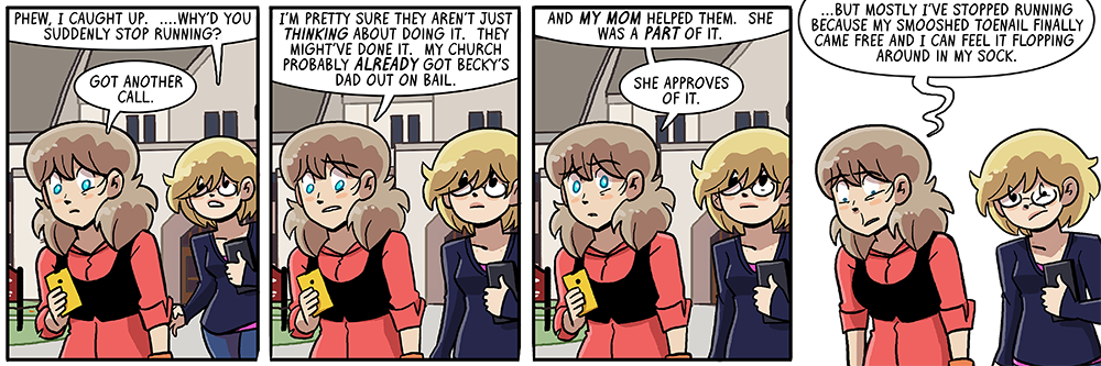 make no sudden moves, toenail vision is based on movement