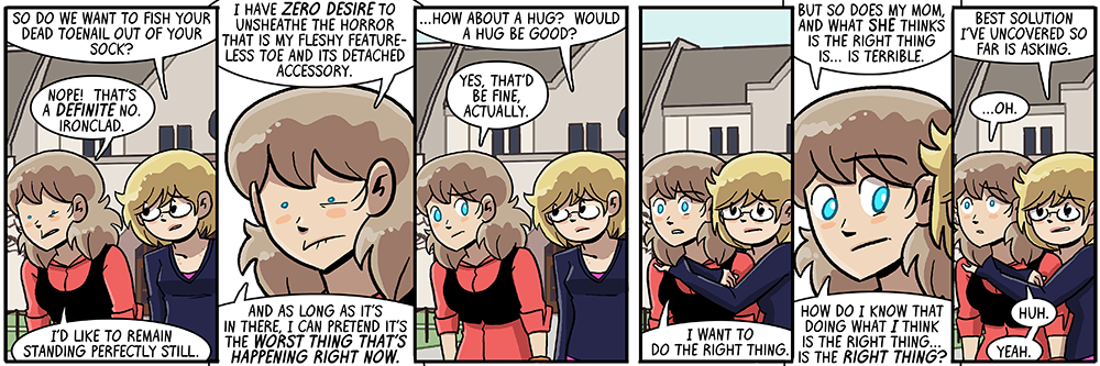 and then joyce stood there perfectly still for the rest of the comic and i got to copy-paste her from then on