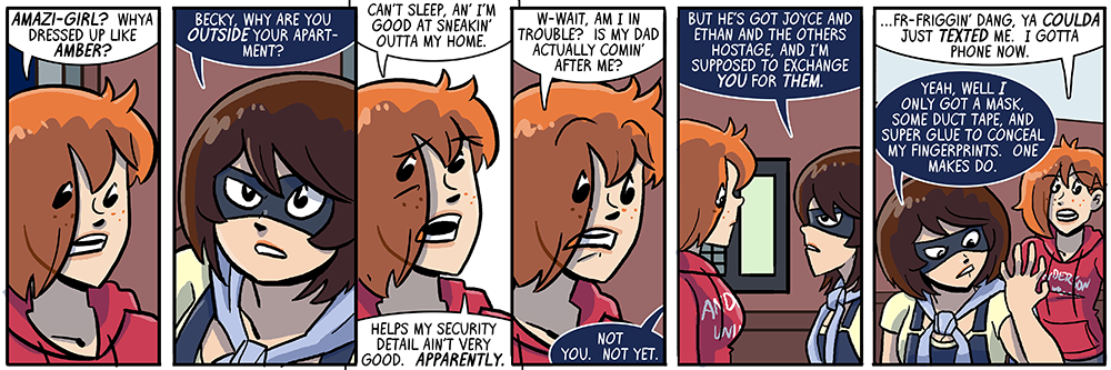 amazi-girl is prepared for anything except being phoneless