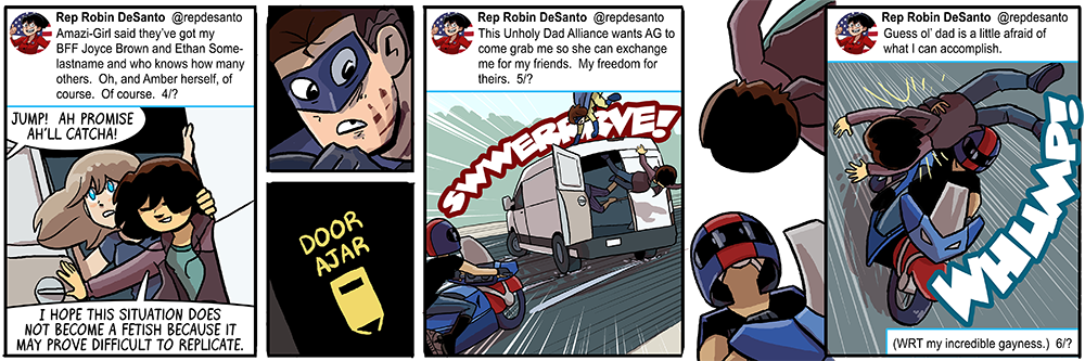 'you can't do that on a motorcycle!'  correction, YOU can't do that on a motorcycle