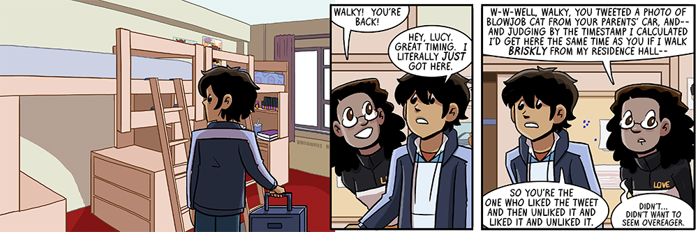 brand new readers: wait BLOWJOB cat?????