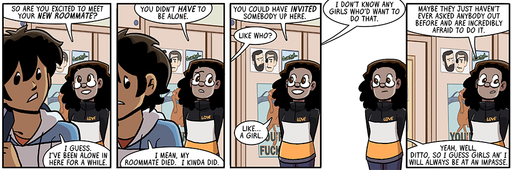 guess it's time to address the elephant in the room... which can fit in here now that mike is gone