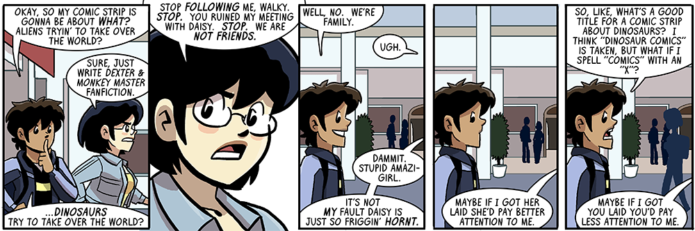 dinosaur comics is as old as walky is