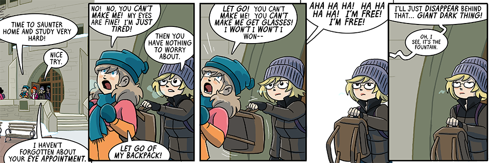 poof, gone, like a ninja