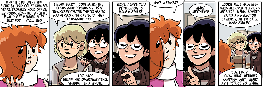 she'll learn eventually