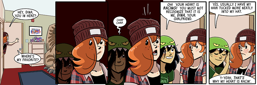 if you clap enough, i might bring back Messy Dina Hair