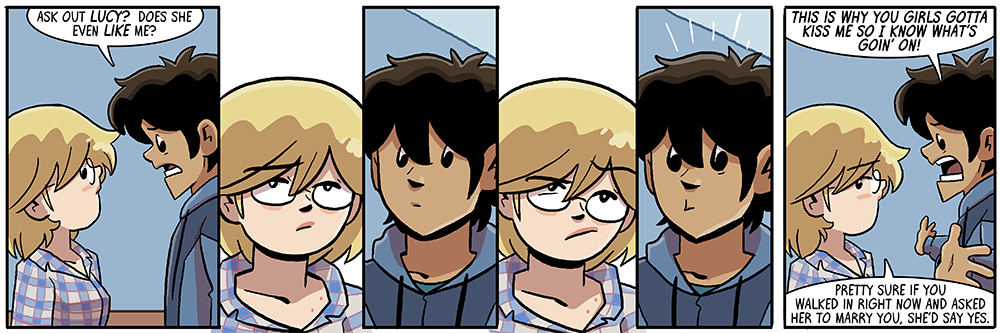 i dunno i'm not sure the kissing would always work