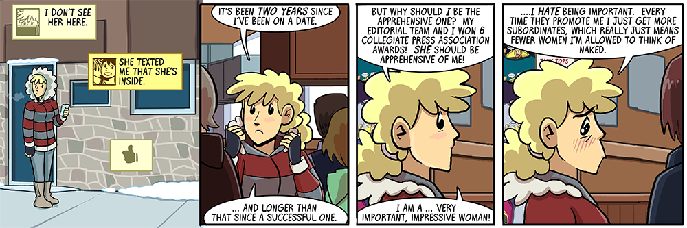 horny is the head that wears the crown