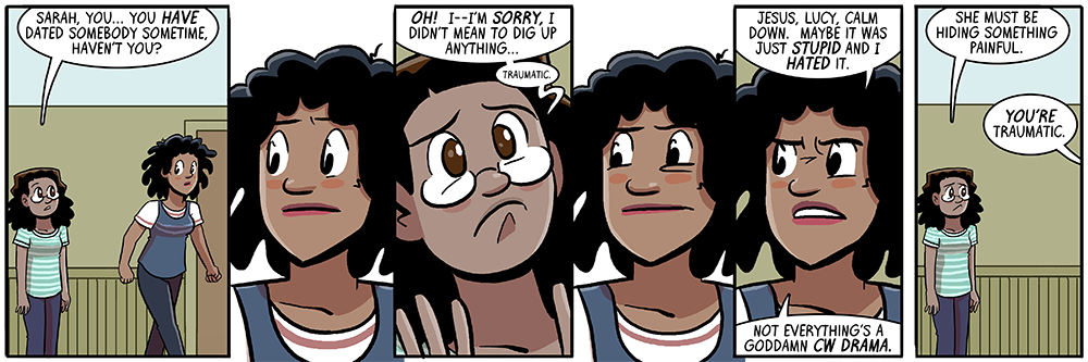 let's hope this isn't riverdale, that'd get very interesting but very exhausting 