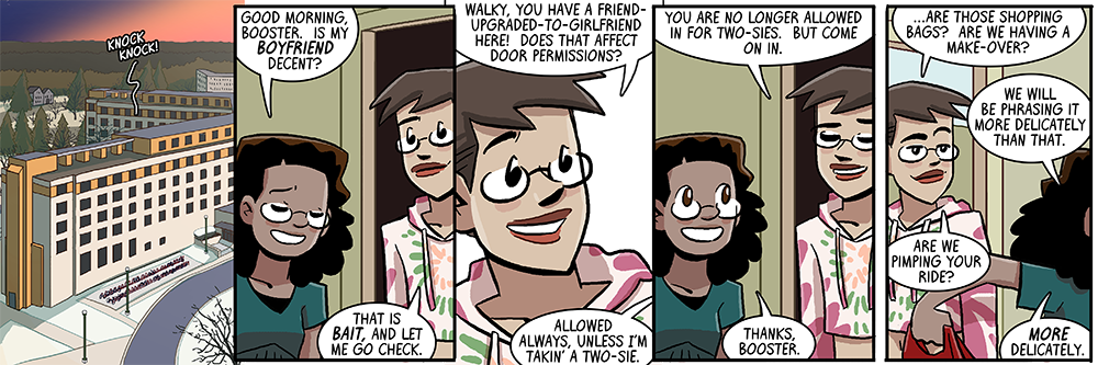 it's january which means sunrise is... later 