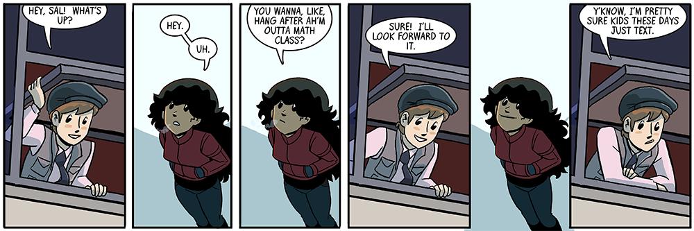 'hey you there, what day is it?'  'why, sir, it's christmas day!'  'i didn't miss it!  the spirits did it in one night!'