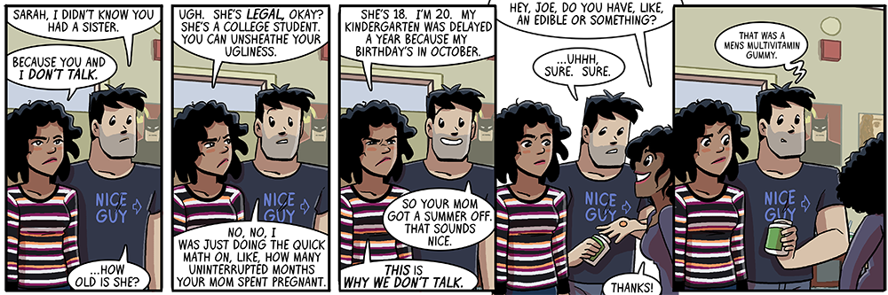 those mens multivitamin gummies are gonna BLOW HER MIND