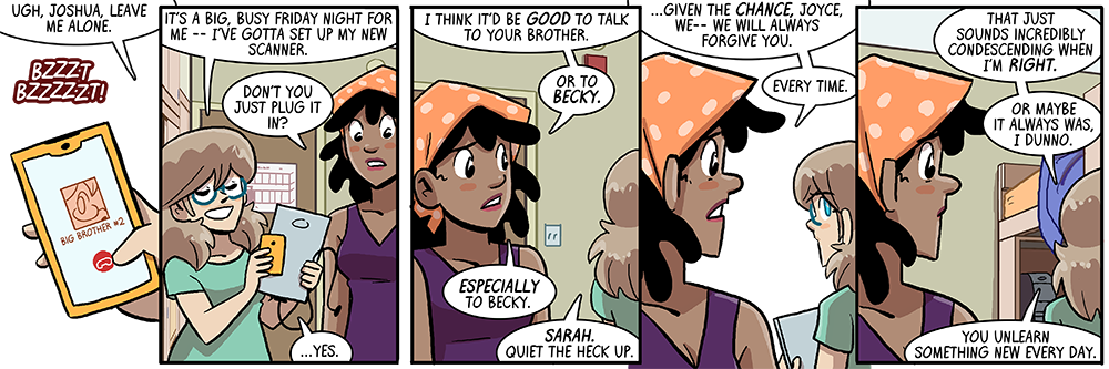 i don't miss scanning