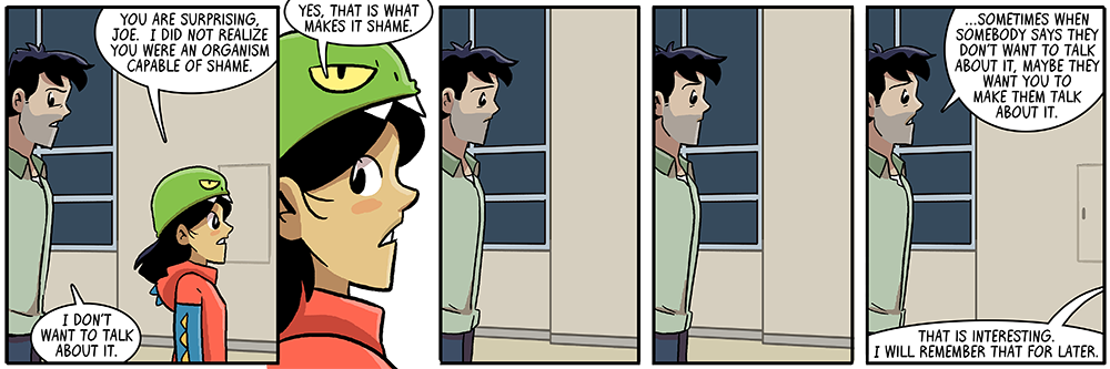 dina does not care for your 'facades'