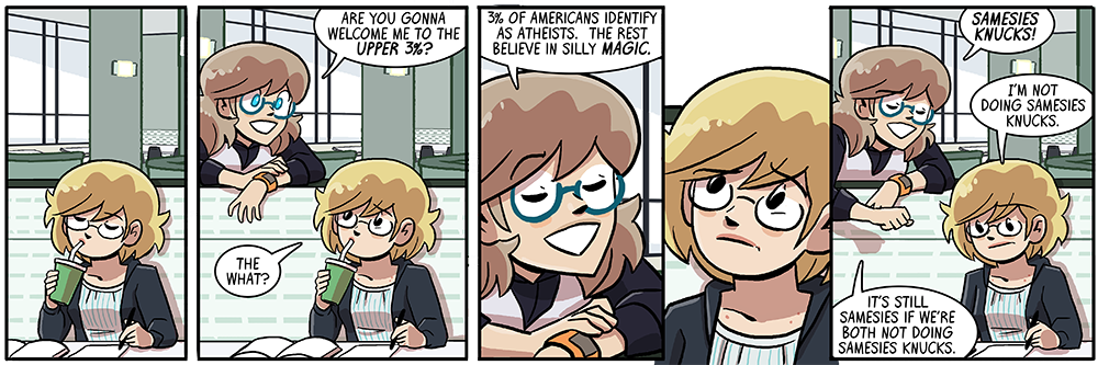 it takes up to three tries for dorothy to get the UNsweetened tea she specified