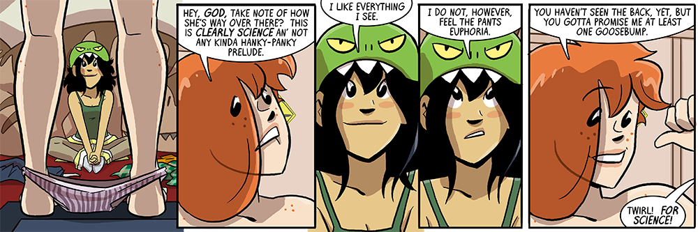 imagine if that first panel were put on tumblr as a preview panel four months ago, would everyone's brains have melted