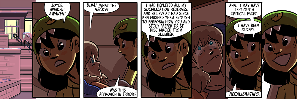 she's gotten better at the joyce smile since the last seen attempt 