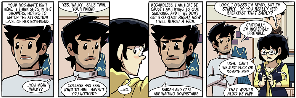 can we eat scrambled eggs at the same time