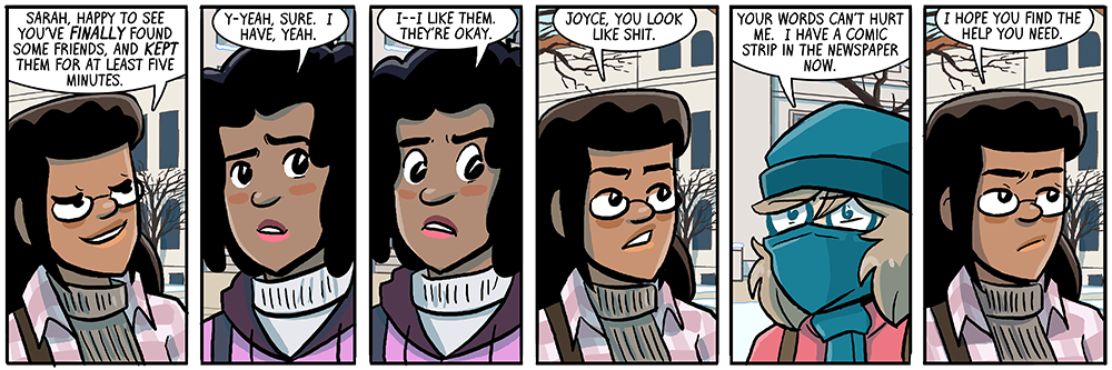*joyce finds the help she needs* *comic strip ends*
