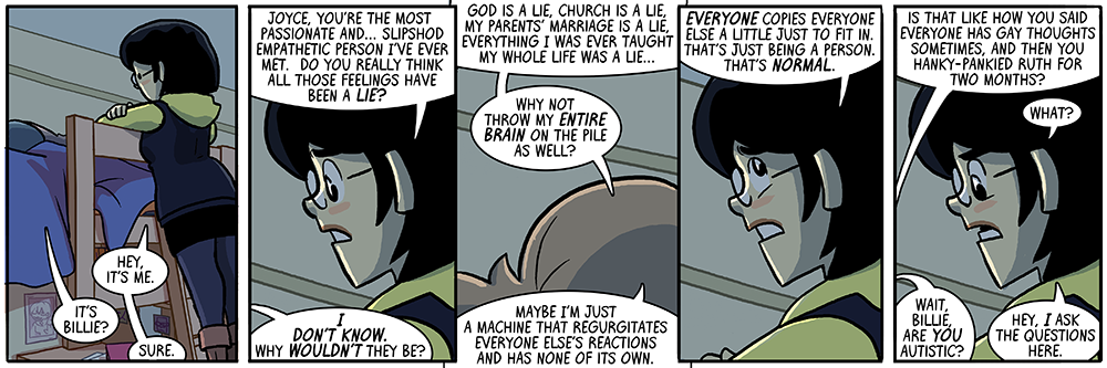 hey joyce it's me billie