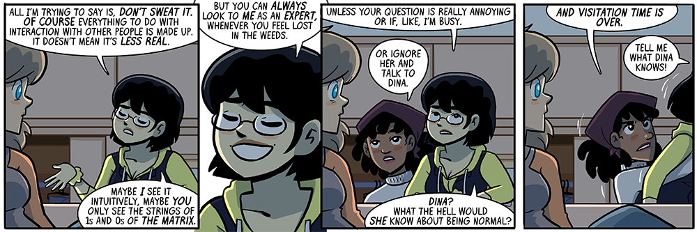 what does dina know and when did she know it