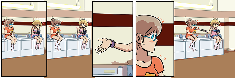 just offering a hand