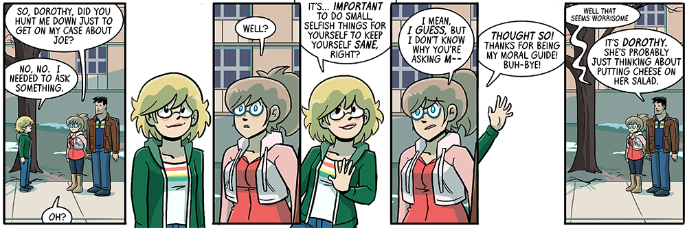 i like to put a little salad on my cheese