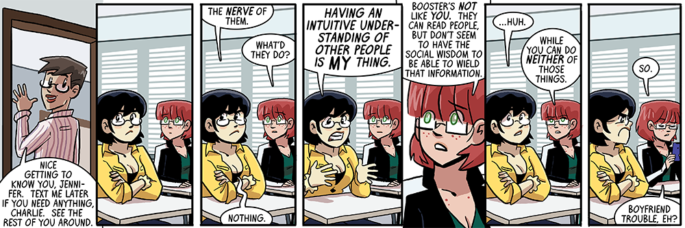 jennifer/ruth have moved on from slow burn to quick burn