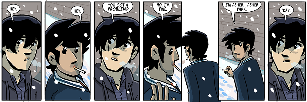 'my parents hate that i smoke and i'm like maybe you shouldn't have named me asher'