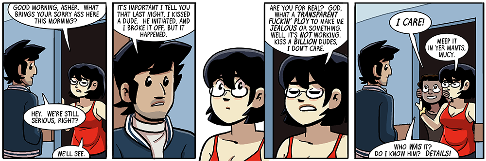 a search of tags reveals that, no, lucy has not met ethan