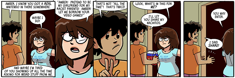 now amber has two nickels, which isn't a lot