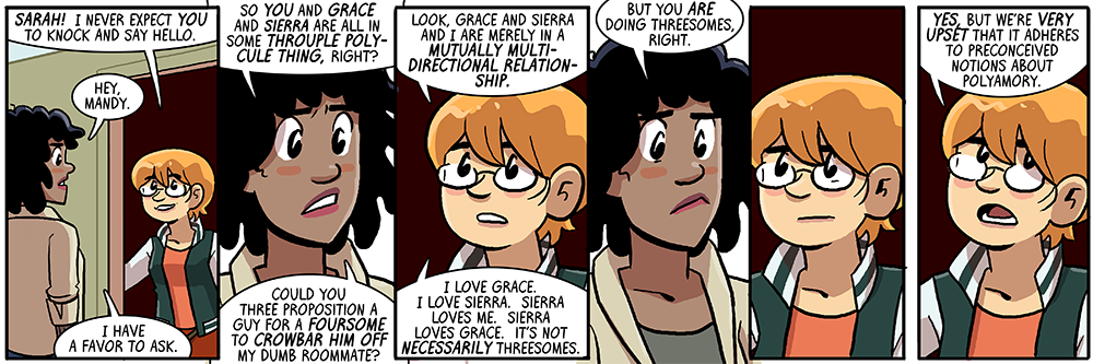 oh hey mandy, changed your hair color back i see