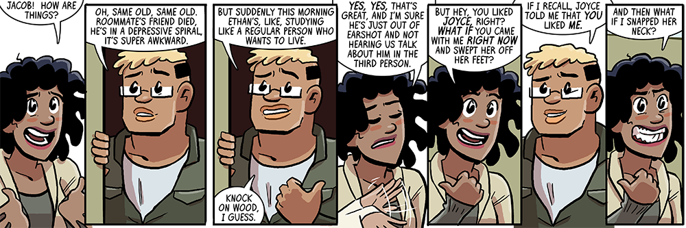 i definitely shouldn't have changed anything about jacob at all except for a never-explained eyepatch