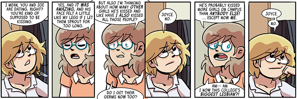 somewhere becky's hairs stand on end